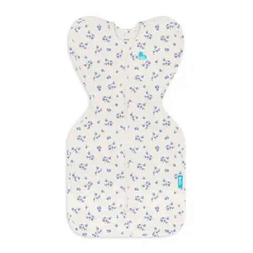 Swaddle Up™ 1.0 TOG Cotton Jacaranda Meadow