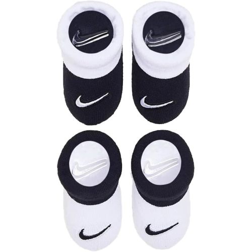 Nike Baby Boys' 2-Pack Bootie Socks