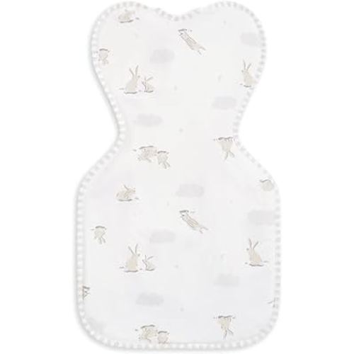 Love to Dream Swaddle Blanket. Newborn Essentials for 0-6 Months Baby Girls and Boys. 1.0 TOG Baby Sleeping Bag with Arms, Provides Comfortable and Quiet Sleep (Medium)