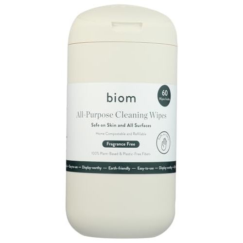 Biom White Wipe Dispenser, 1 EA