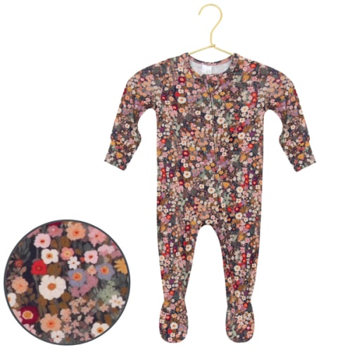 Gracie Zipper Footies