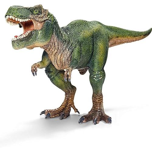 Schleich Dinosaurs - 11", T Rex Dinosaur Toy - Tyrannosaurus Rex Action Figure with Movable Jaw - Realistic Dino Figurine - Trex Figure for Boys and Girls - Big Dinosaur Toys for Kids Ages 5+ 14525