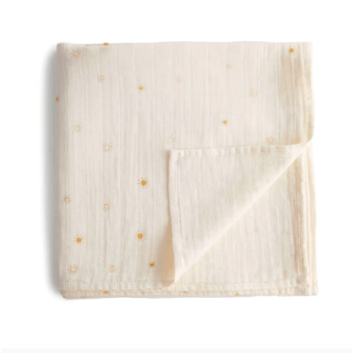 Mushie Organic Cotton Muslin Swaddle Blanket – Babyletto