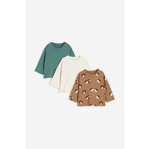3-PACK COTTON JERSEY SHIRTS