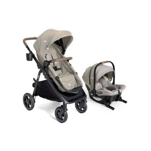 Joie Ginger LX and Mint Latch Travel System - Dove