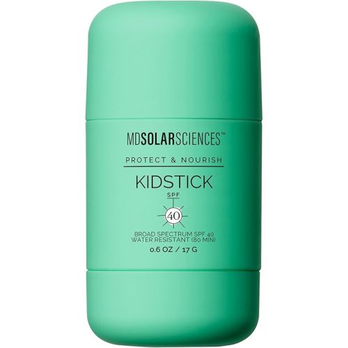 MDSolarSciences Mineral KidStick SPF 40 | Gentle Sunscreen Stick for Kids | Zinc Oxide, Vitamins C & E | Easy Glide On, Broad-Spectrum, Fragrance-Free, Mess-Free Sun Protection | 0.6 oz