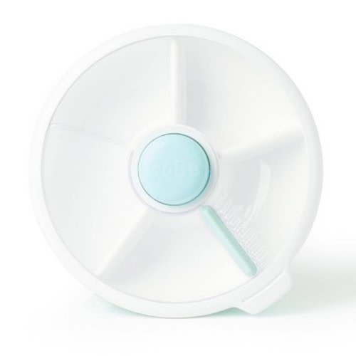GoBe Kids' Large Snack Spinner Slide Lunch Food Storage Container - Macaron Blue