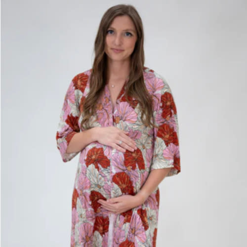 Pink Poppy Birth & Postpartum Gowns – Lila
