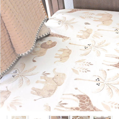 Crane Baby Fitted Crib Sheet – Bambi Baby