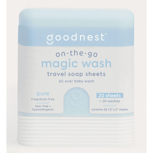 Baby & Toddler Travel Soap Sheets | Fragrance-Free – Goodnest
