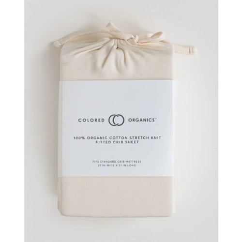 Fitted Crib Sheet - Ivory