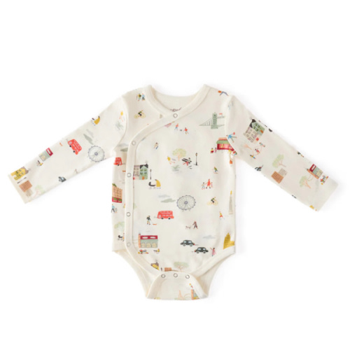 Long Sleeve Kimono One-Piece