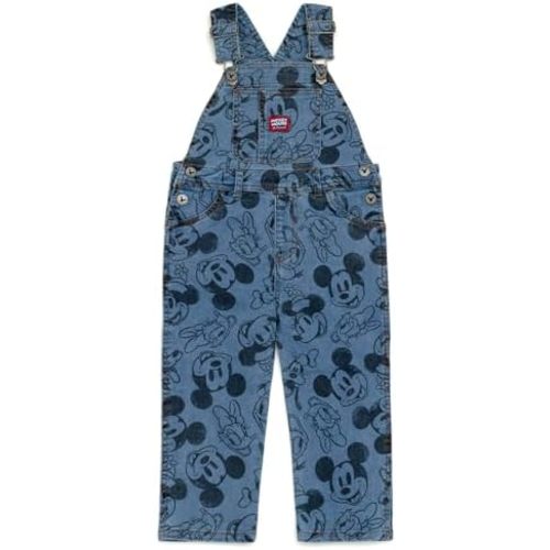 Disney Mickey Mouse Denim Jacket Overalls Shortalls Pants Infant to Big Kid