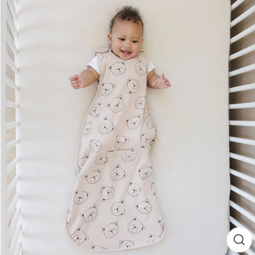 4 Season® Ultimate Baby Sleep Bag, Merino Wool & Organic Cotton, Teddy Bear