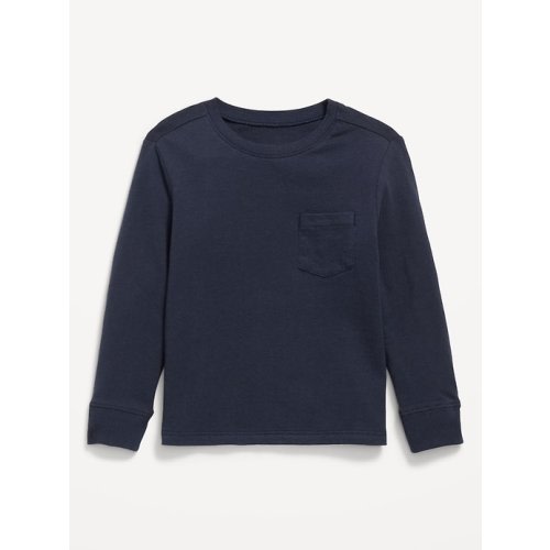 Long-Sleeve Pocket T-Shirt for Toddler Boys