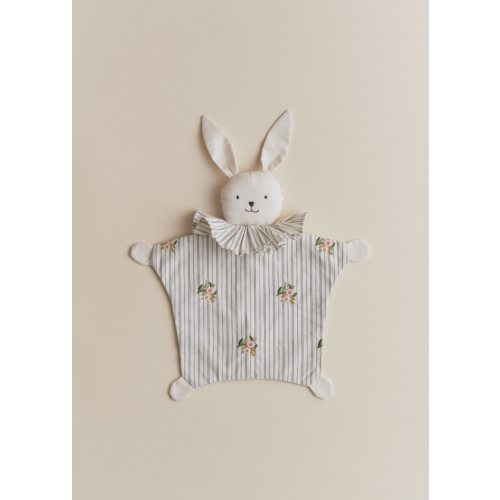 Plush Toy - Stripes with Floral Embroidery