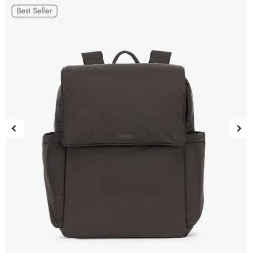 Diaper Backpack with Laptop Sleeve - HAZELNUT