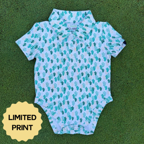 Palm Desert Cactus - Onesie Polo