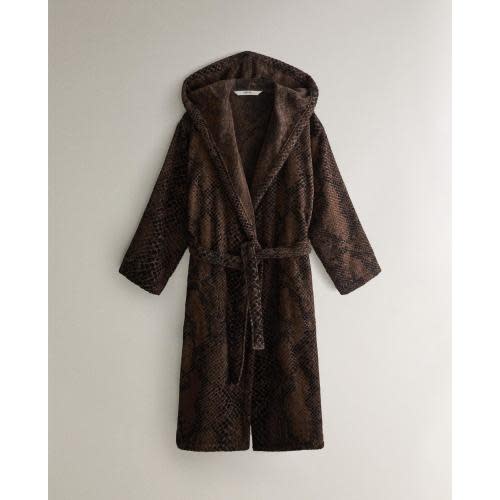 Zara Home: Animal Print Velour Robe