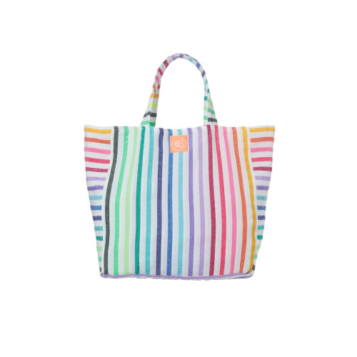 Striped Cotton Tote
