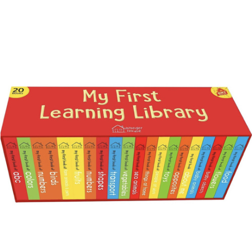 My First Complete Learning Library: Boxset of 20 Board Books Gift Set for Kids