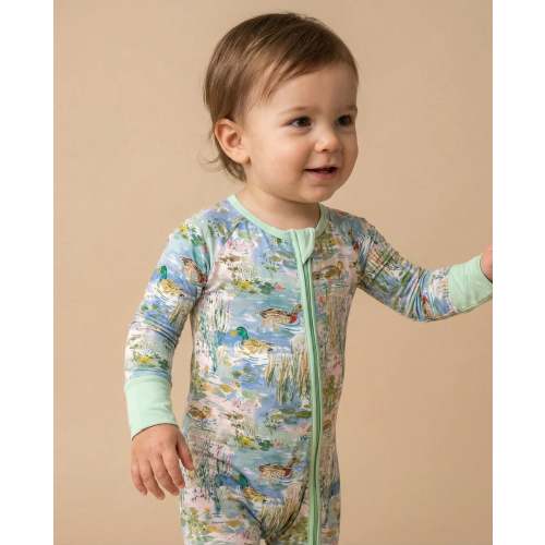 Watercolor Mallard Duck Bamboo Convertible Zippy – Zumbamboo