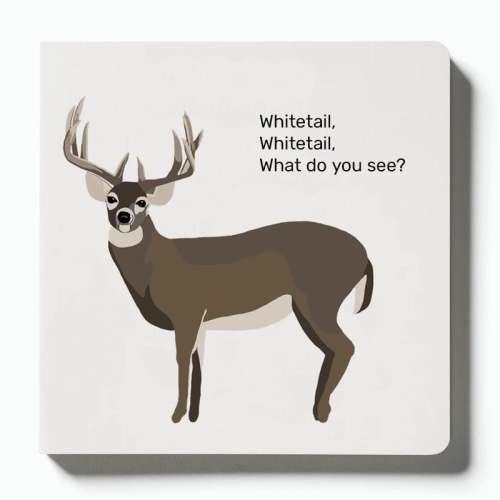 🦌 Whitetail, Whitetail, What Do You See? — Rounded-Corner & Reinforced Children‘s Book for the Hunting Family by Mueller Optics