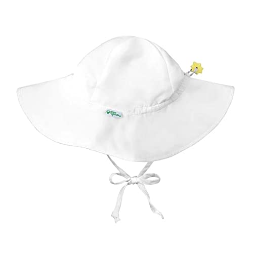 green sprouts Baby Brim Hat | All-Day UPF 50+ Sun Protection for Head, Neck, & Eyes