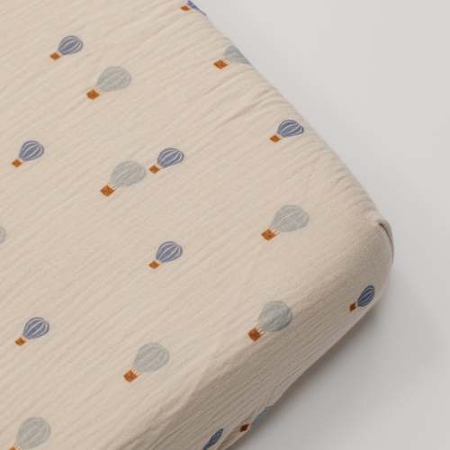 Organic Cotton Cot Sheet Balloons