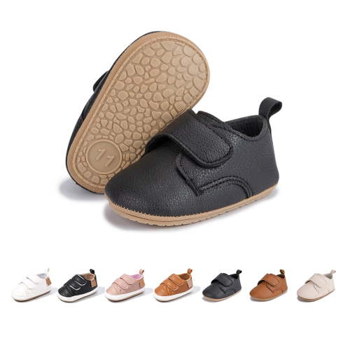 Meckior Baby Boys Girls Shoes Infant Dress Loafers Lace Up Leather Oxford Sneakers for Newborn 3-18M