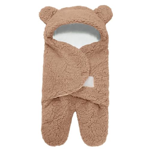 Manta Bebé Saquito Con Orejitas De Conejito Para El Invierno