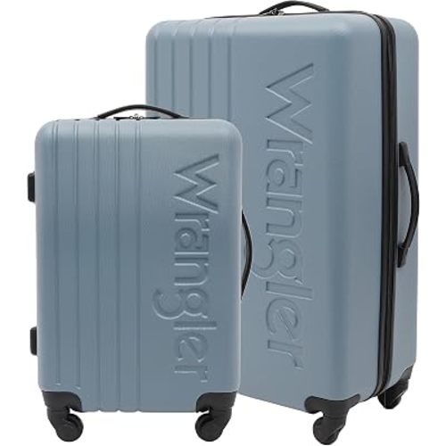 Wrangler Quest Luggage Set, Winter Sky, 2 Piece Set (28"/20")