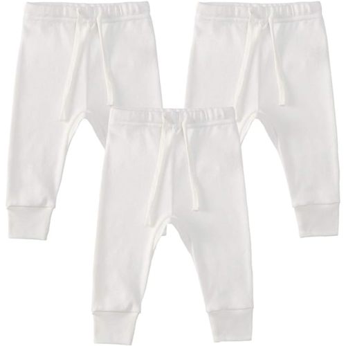 Owlivia Organic Baby Pant Legging Jogger for Infant, Boys Girls Toddler