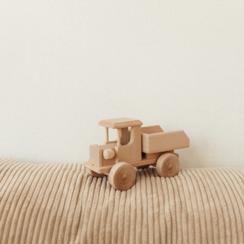 WOODEN TOY | GIANT DUMP TRUCK - ATELIER POMME