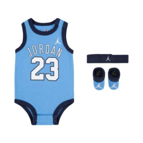 Baby Boys and Baby Girls Mesh Jersey Gift Box, 3 Piece Set