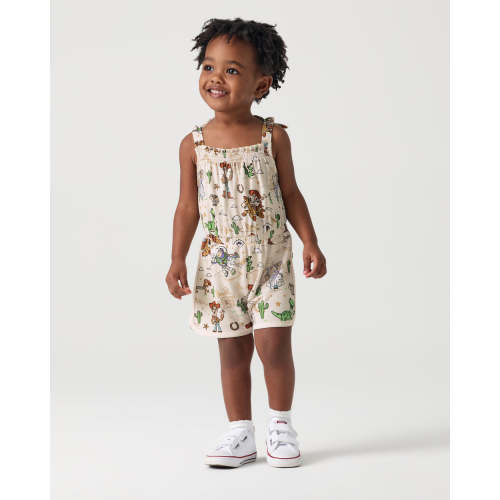 Disney & Pixar Woody's Wild West Smocked Romper