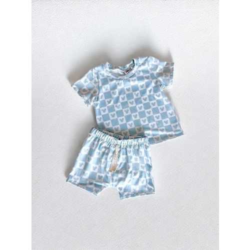 Checkered Mickey boys print shorts, baby shorts, toddler shorts, kids shorts, boys outfit, boys tshirt, disney outfit, disney boys outfit