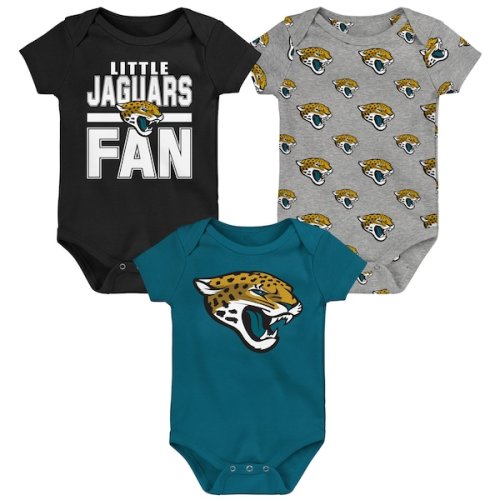 Jacksonville Jaguars Outerstuff Little Tike 3-Piece Bodysuit Set