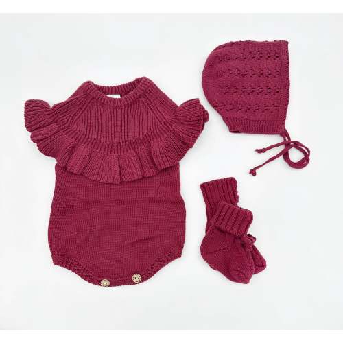Cranberry Esme Set – Olive and Cradle