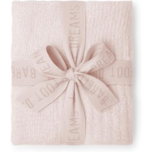 Barefoot Dreams® CozyChic Lite® Ribbed Blanket, Pink, 30"x40"