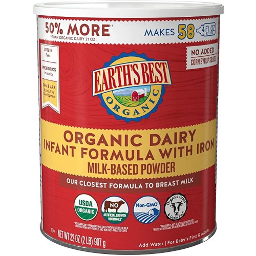 Earth's Best Organic Baby Formula 32oz