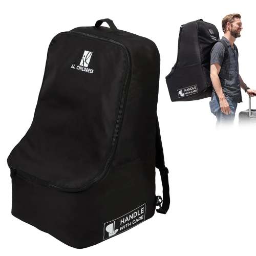Padded Backpack Car Seat Travel Bag - Fits Most Baby Seats