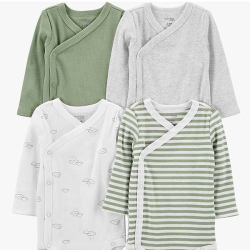 Simple Joys by Carter's unisex-baby 4-pack Side Snap Bodysuit