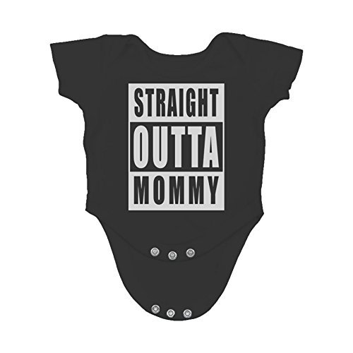 Straight Outta Mommy - Funny Baby Essentials Bodysuit - Newborn Boy Clothes Baby Girl Outfit