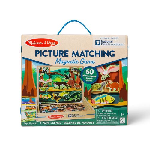 Melissa & Doug National Parks Wooden Picture Matching Magnetic Game
