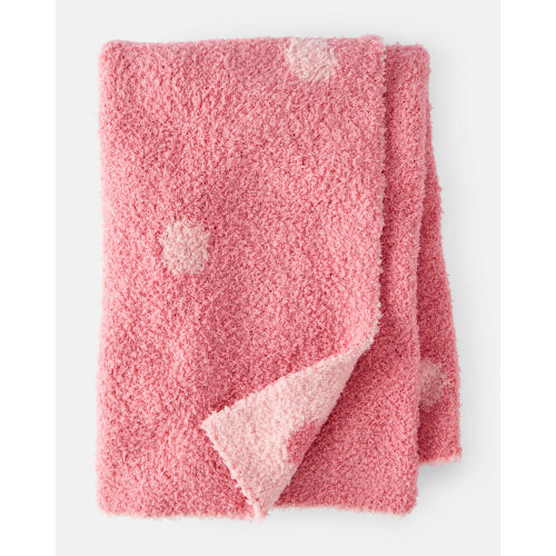 Girls Polka Dot Plush Blanket - Pink - Carter's | Carter's
