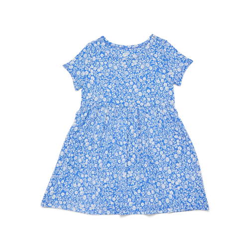Wonder Nation Baby and Toddler Girls Play Dress with Short Sleeves, Sizes 0/3M-5T