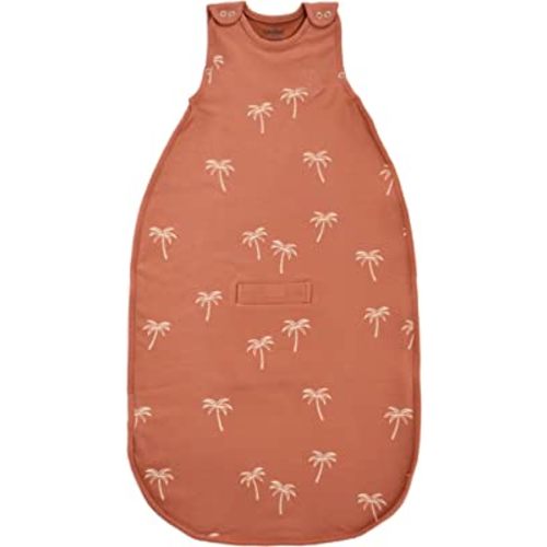 Woolino Merino Wool & Organic Cotton Baby Sleep Sack 2-24 Months – Ultimate 4-Season Baby Sleeping Bag, Universal Size Wearable Blanket, 2-Way Zipper & Adjustable Fit, Year-Round Use – Palms