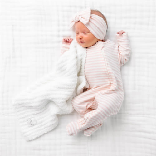 Harper Ribbed Zipper Footies