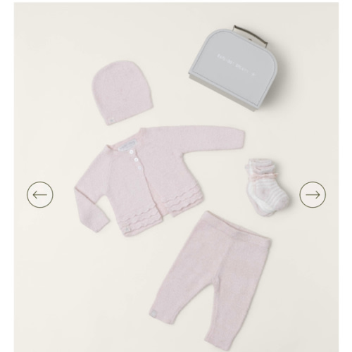 CozyChic Lite® Girls Heirloom Newborn Set | Barefoot Dreams®